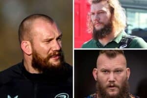Springboks player RG Snyman The Viking hair