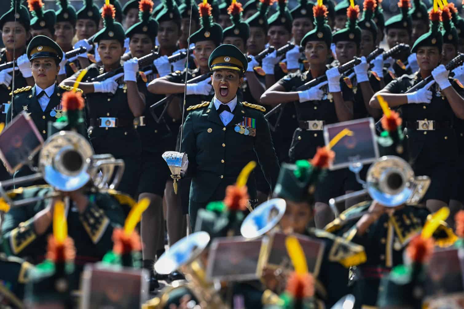 Sri Lanka Army Women's Corps personnel