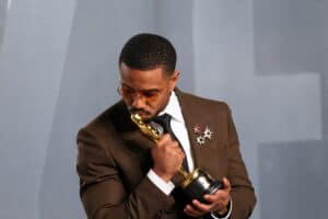 US actor Michael B. Jordan US actor Michael B. Jordan holds the Oscar for Best Actor in a Leading Role for "Sinners" as he attends the Vanity Fair Oscar Party at the Los Angeles County Museum of Art (LACMA) in Los Angeles on March 15, 2026. Picture via Jean Baptiste Lacroix / AFP