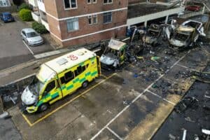 UK police probe attack on Jewish ambulances