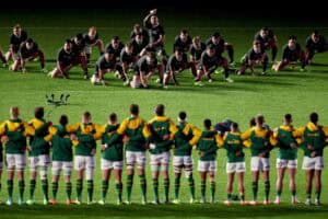 The Springboks and All Blacks