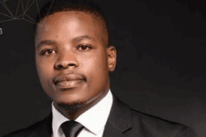 Sibusiso Dyonase, 33, is contesting Geordin Hill-Lewis at the federal congress.