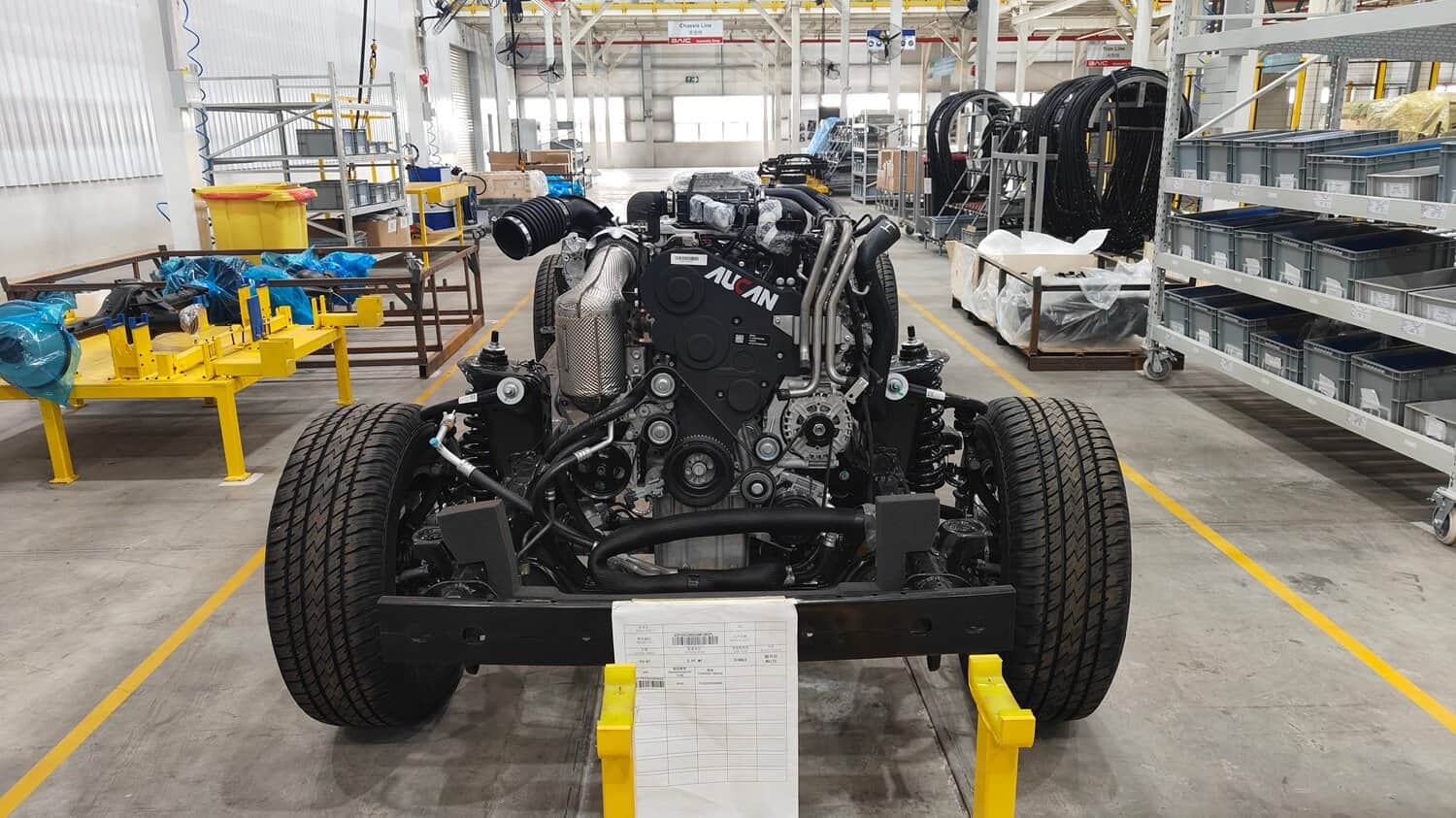 Foton local CKD production start