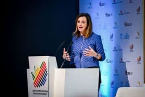 Outgoing JSE CEO Dr Leila Fouri