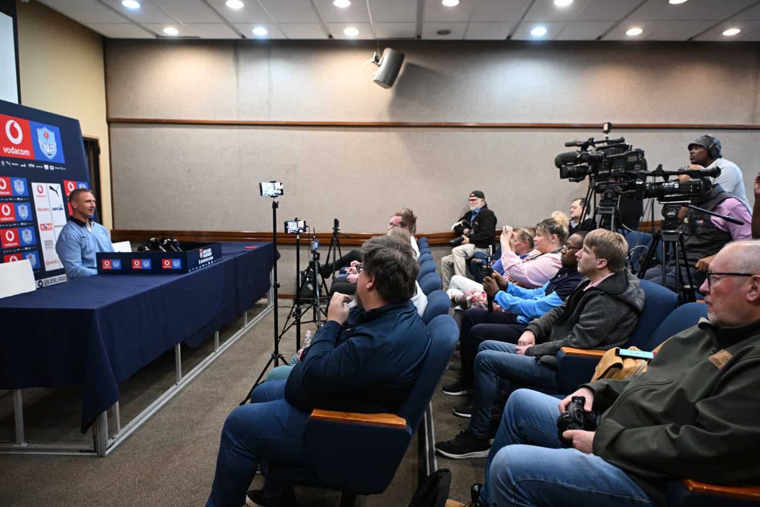 Johan Ackermann's first press conference