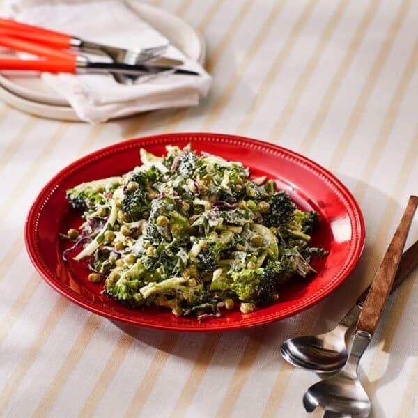 Recipe of the day: Meat-free Monday broccoli and pea slaw