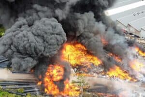 KZN industrial inferno guts Hammarsdale factory, blaze contained