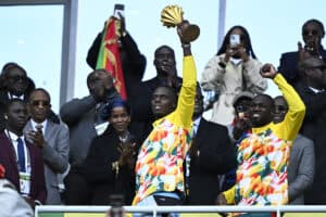 Senegal parade AFCON trophy at Stade de France, despite being stripped of title