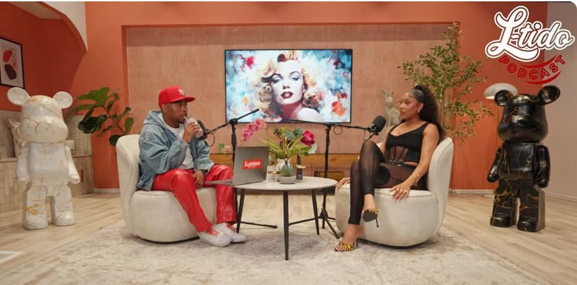 L-Tido and Nadia Najai, Screengrab L-Tido podcast