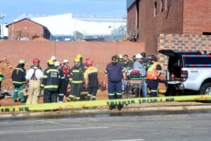 Absent building plans at Johannesburg structural collapse.