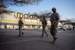SANDF army soldiers deployment crime illegal mining