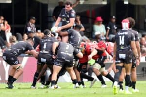Sharks lock Emile van Heerden lineouts