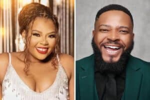 Anele Mgudlwa and MC Sipho Alphi Mkhwanazi