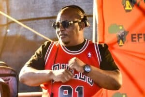 DJ Boonu on stage
