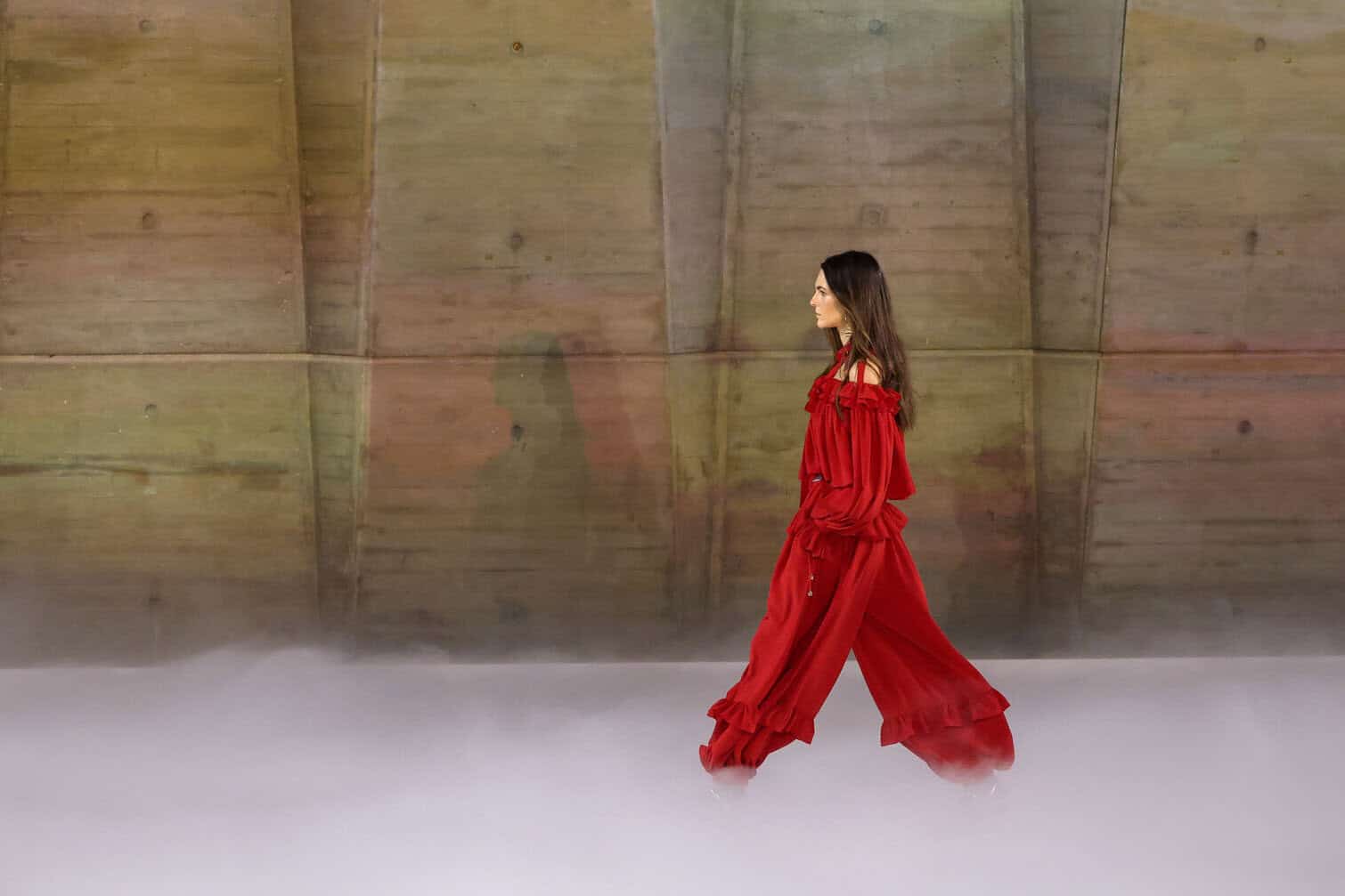 Vittoria Ceretti walks the runway