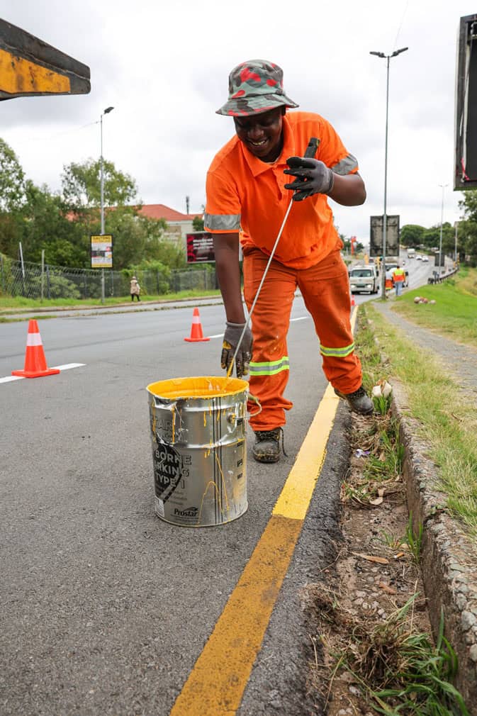Johannesburg Roads Agency (JRA) workers