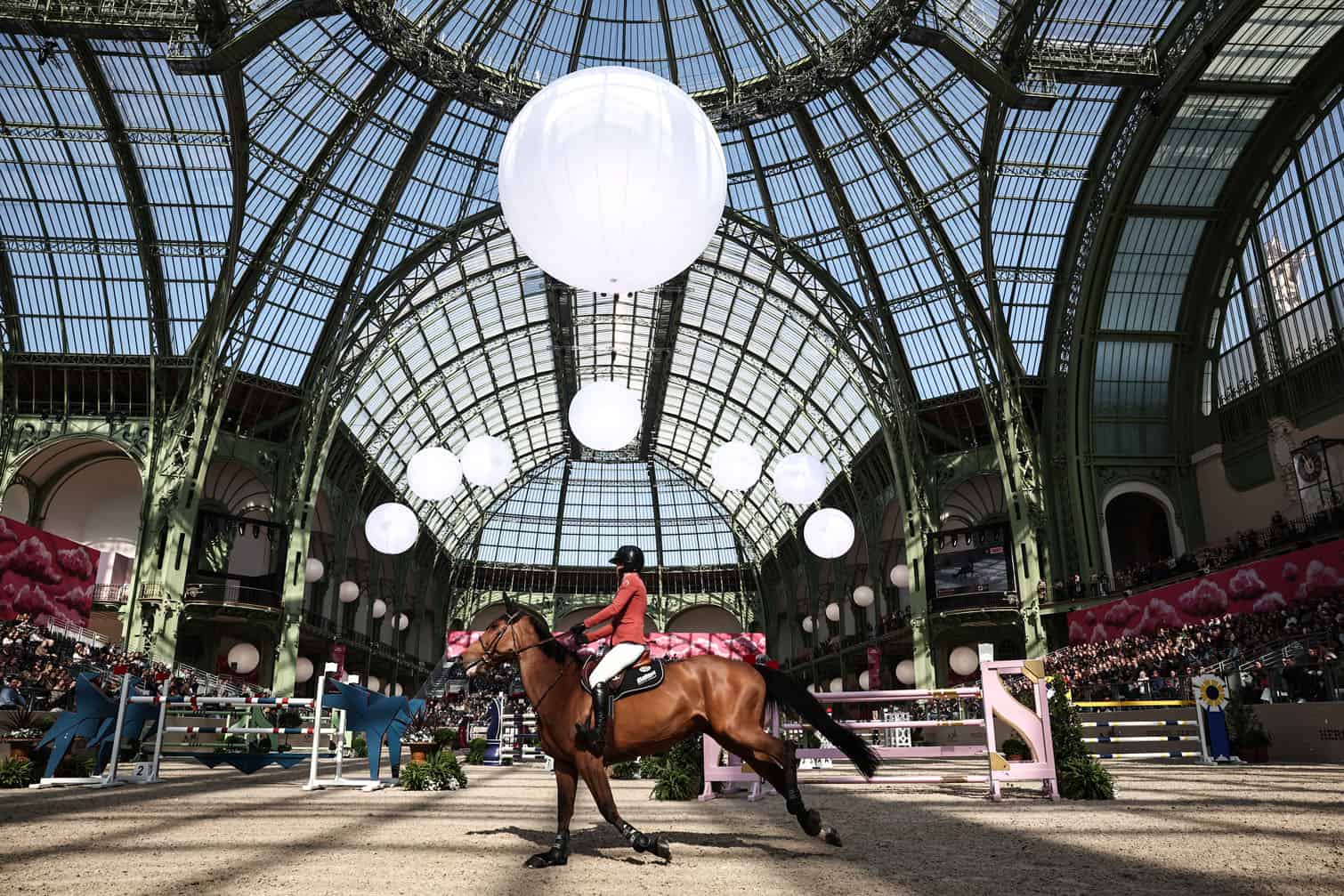 Britain's Skye Higgin riding Fly For You