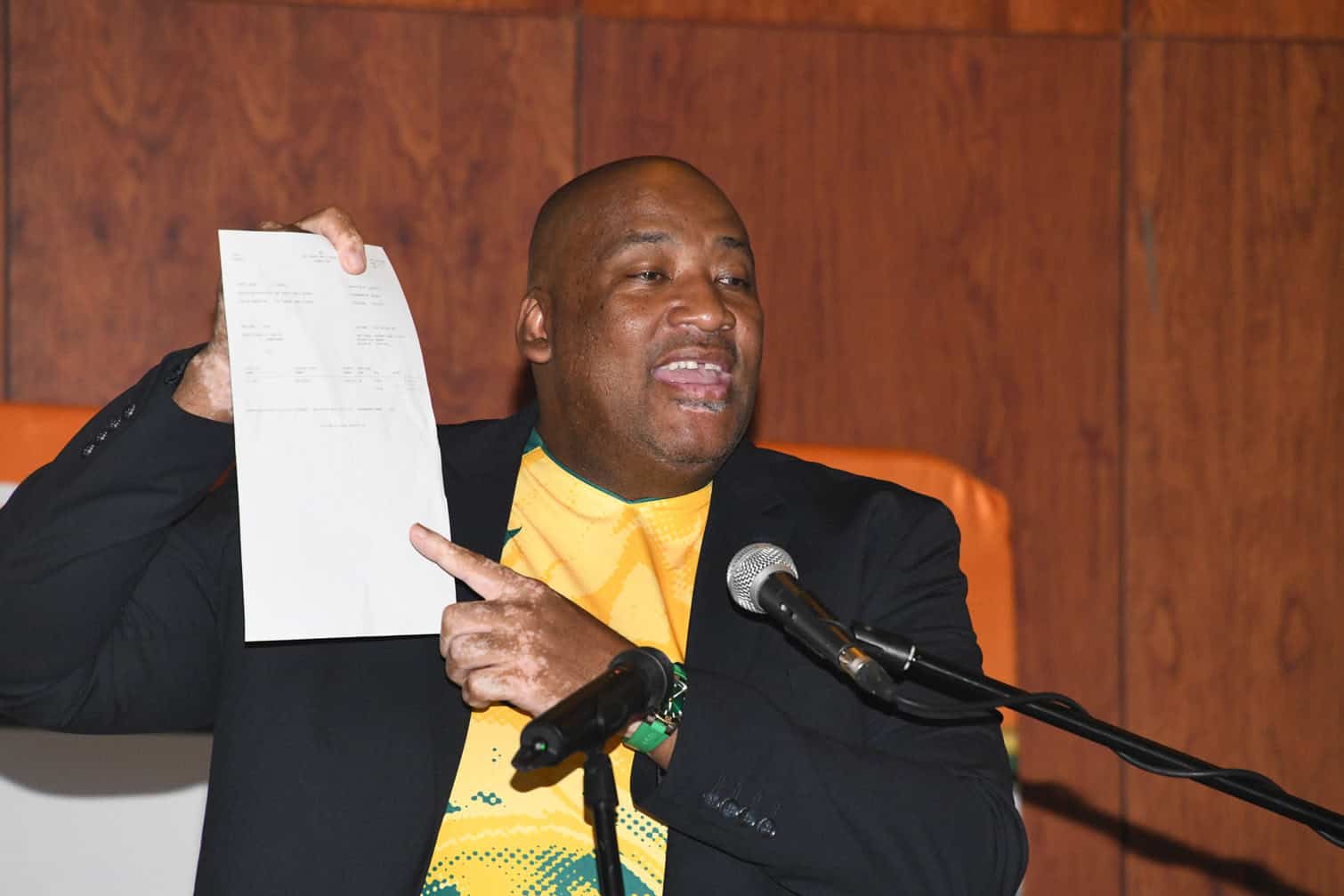 Minister Gayton McKenzie Briefs The Media On The DSAC Portfolio