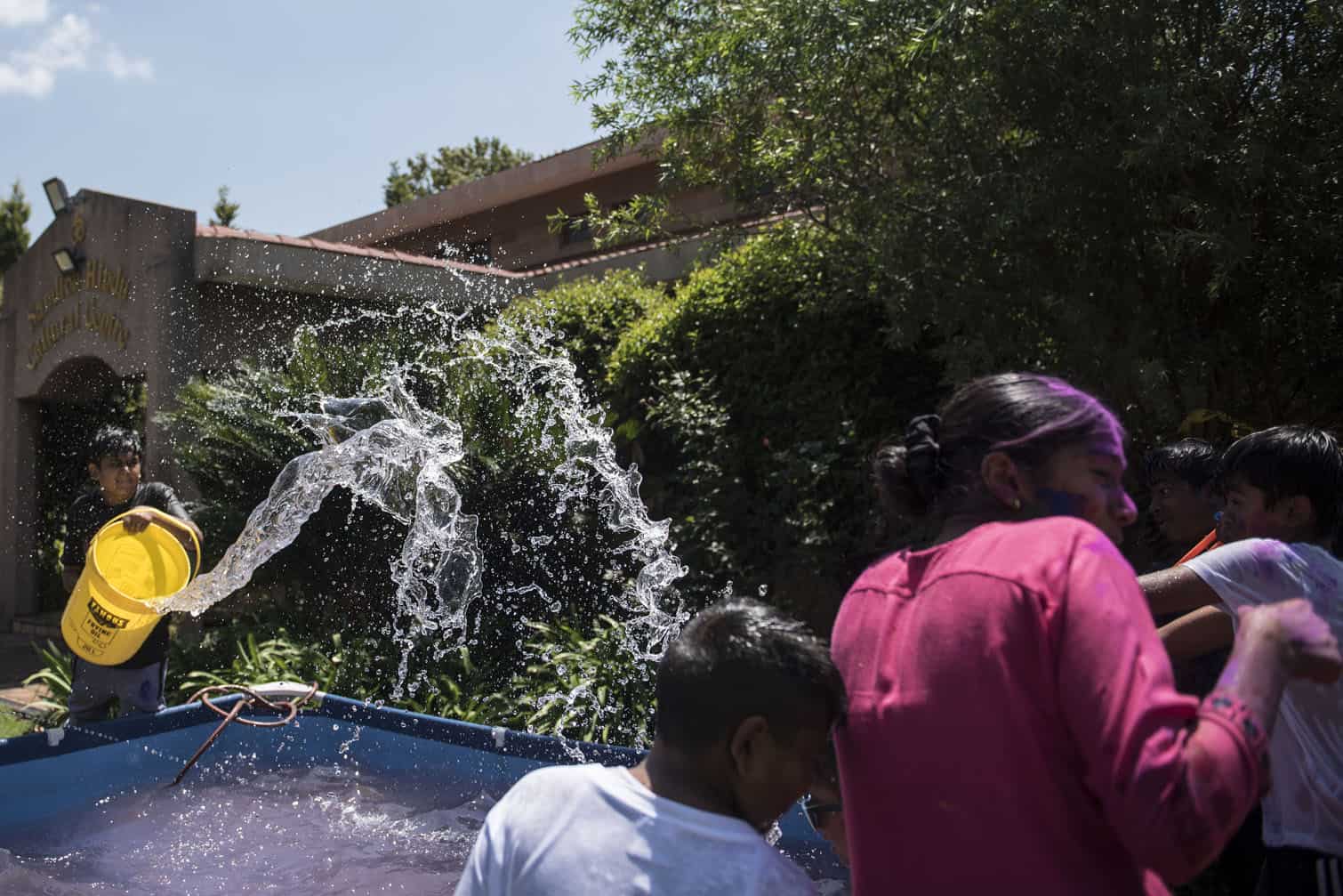 Holi festival celebrated in Sandton