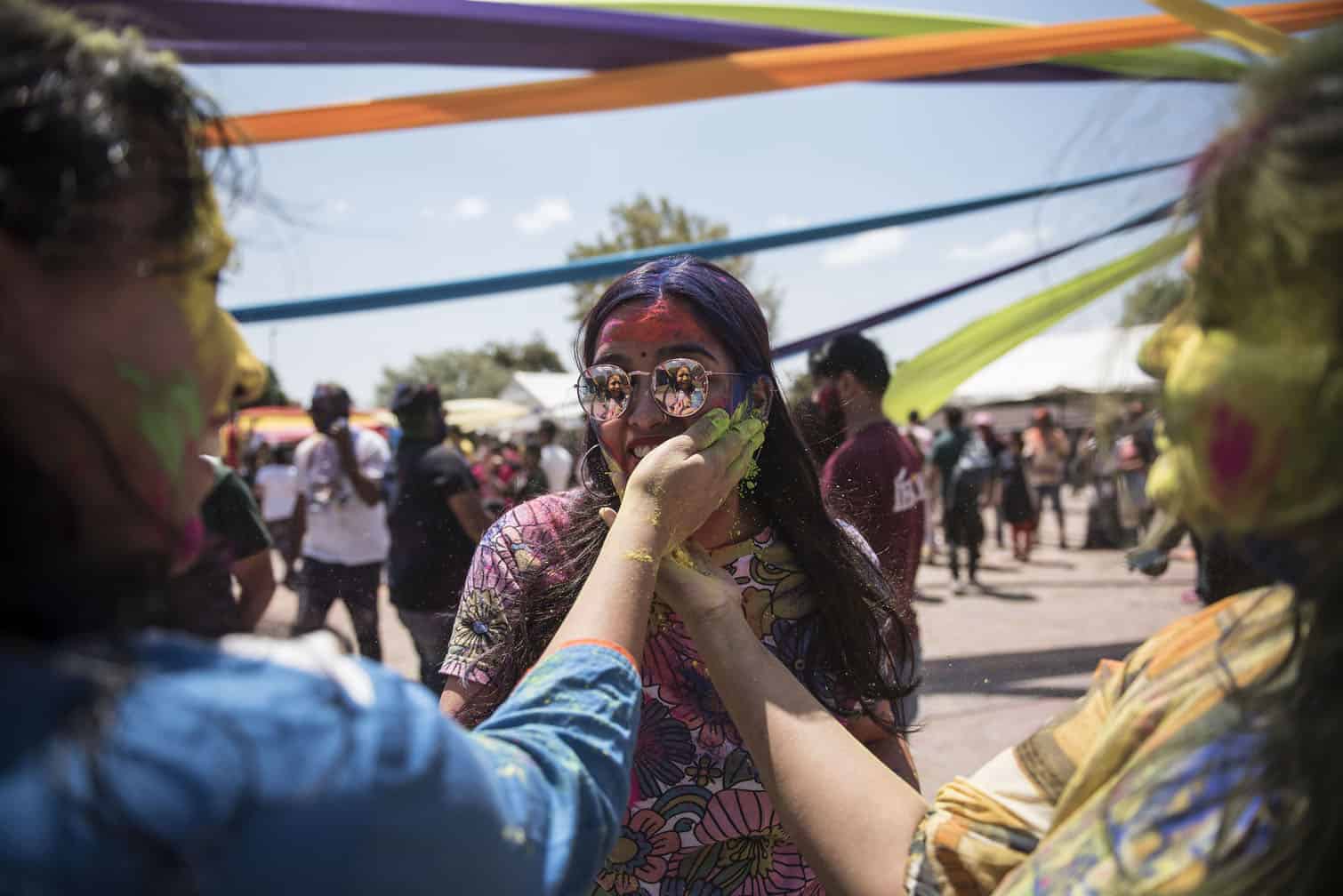 Holi festival celebrated in Sandton