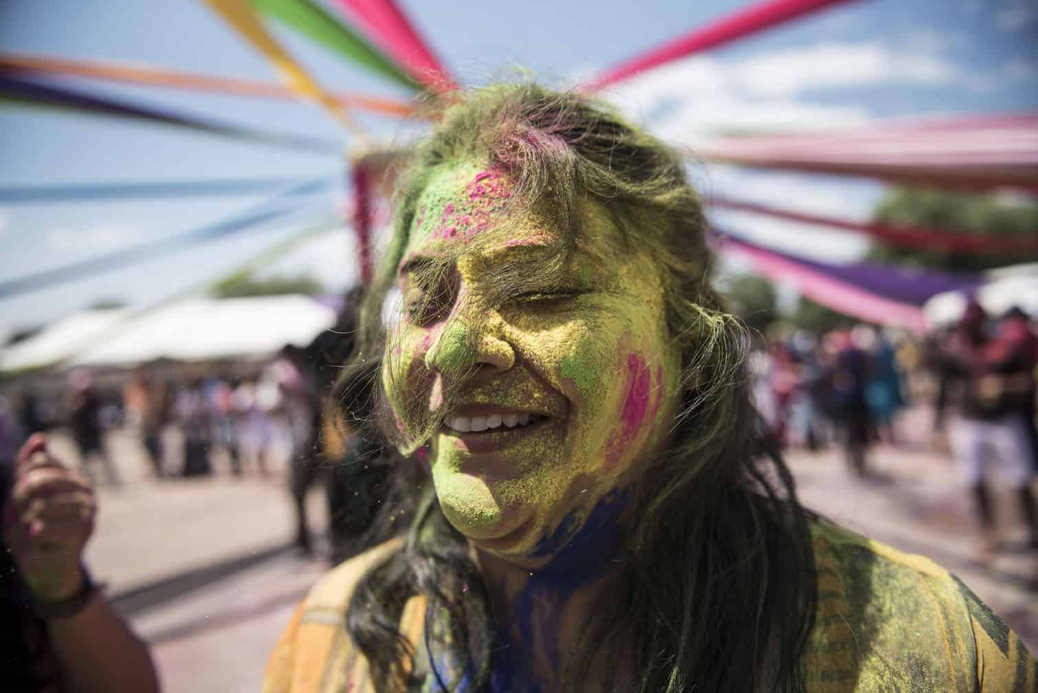 Holi festival celebrated in Sandton