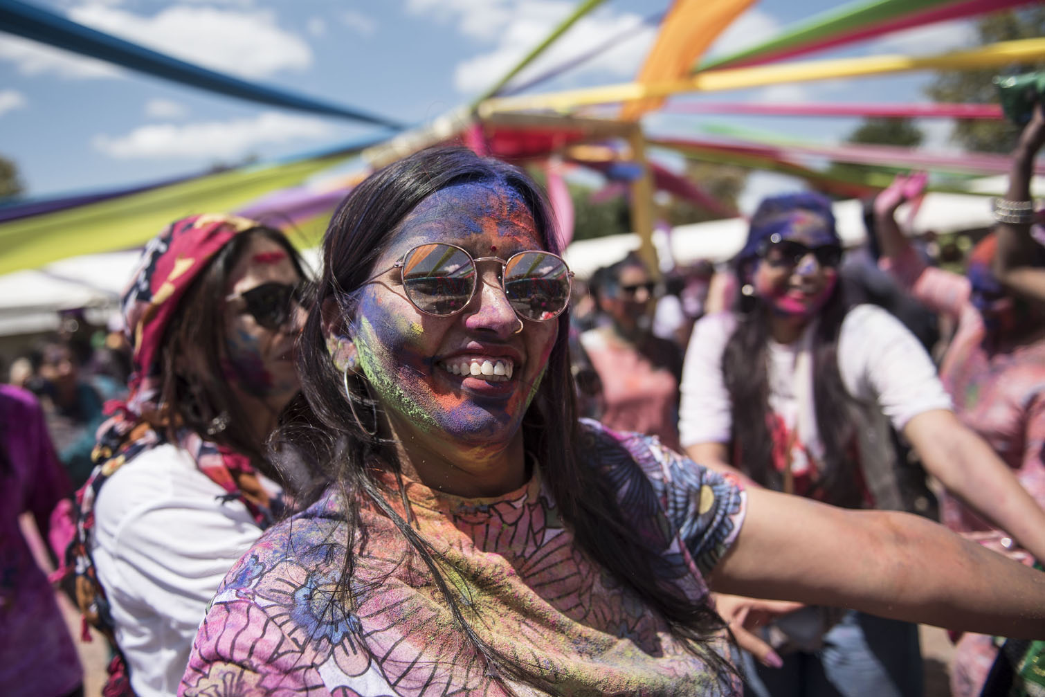 Holi festival celebrated in Sandton