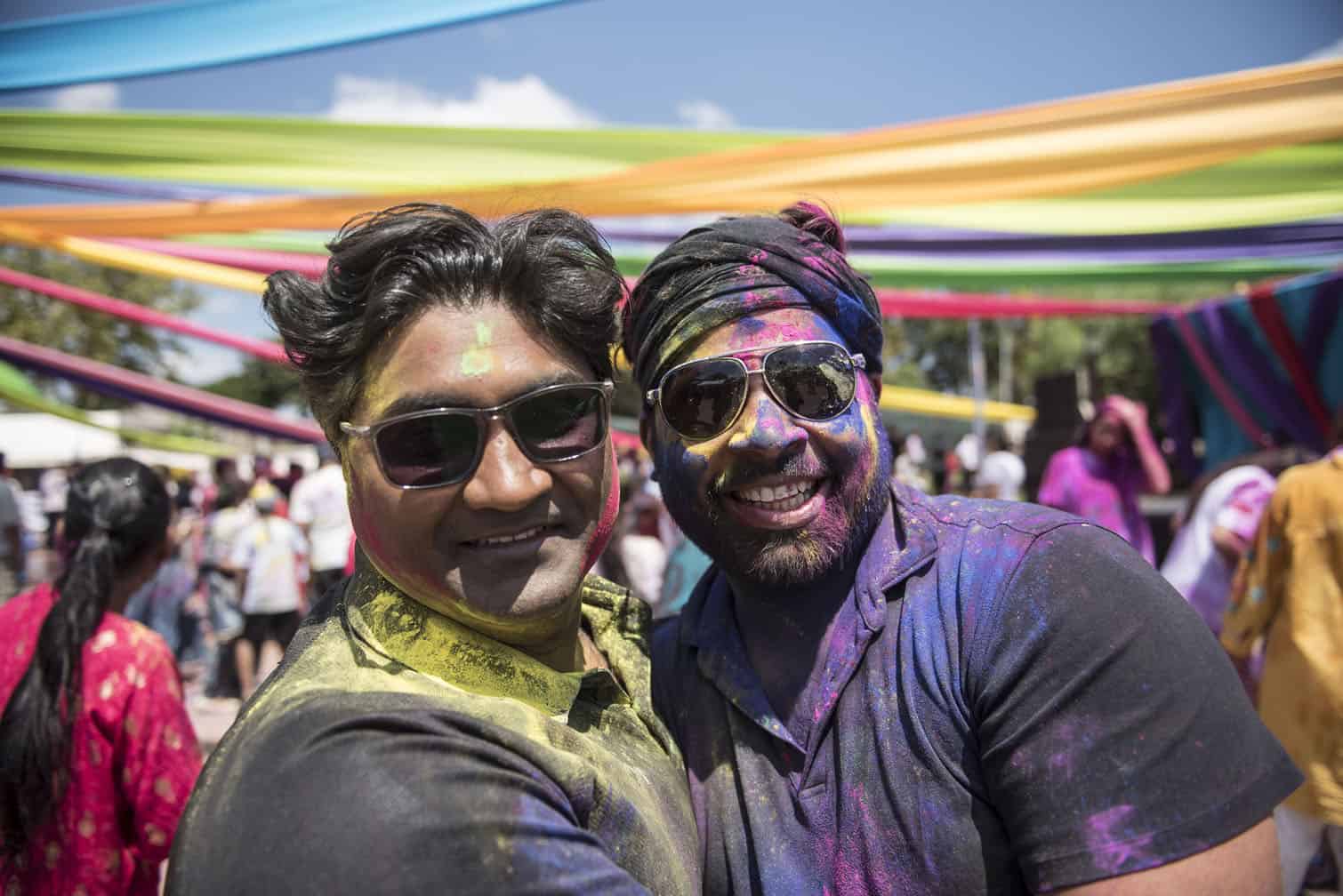 Holi festival celebrated in Sandton