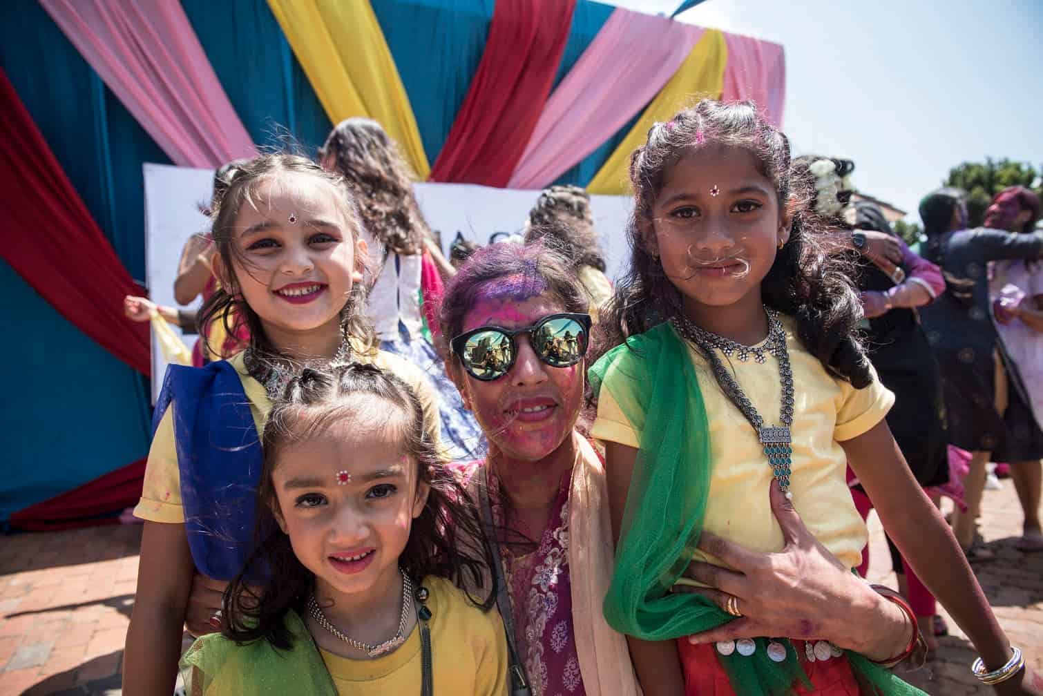 Holi festival celebrated in Sandton