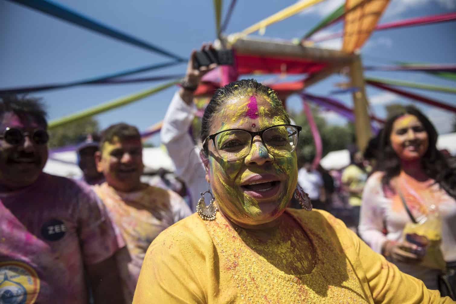 Holi festival celebrated in Sandton