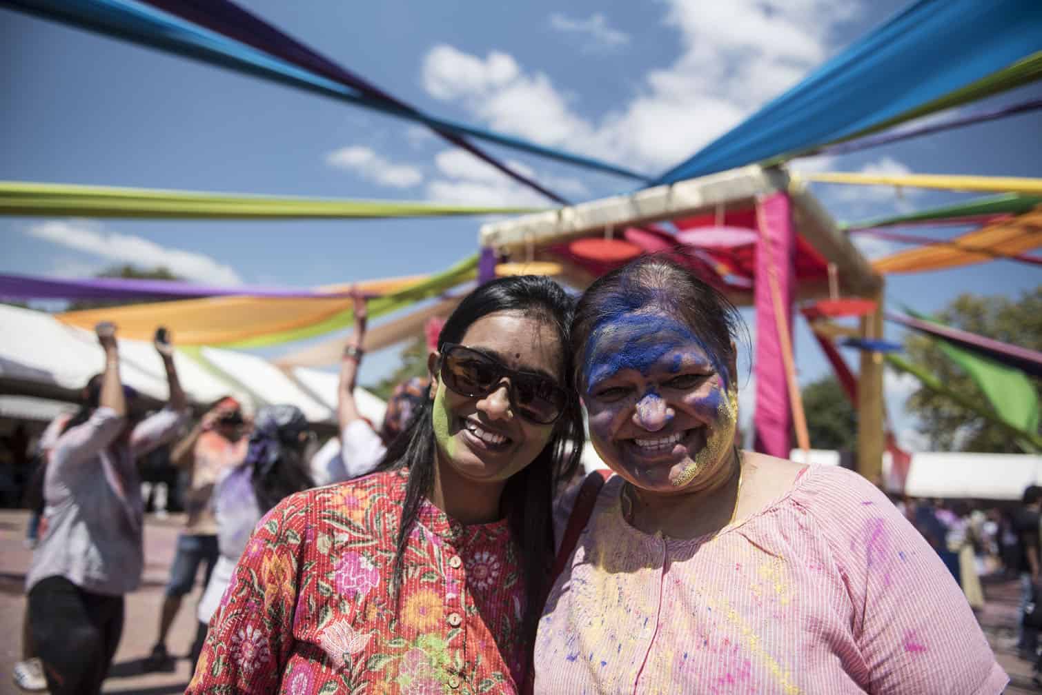 Holi festival celebrated in Sandton