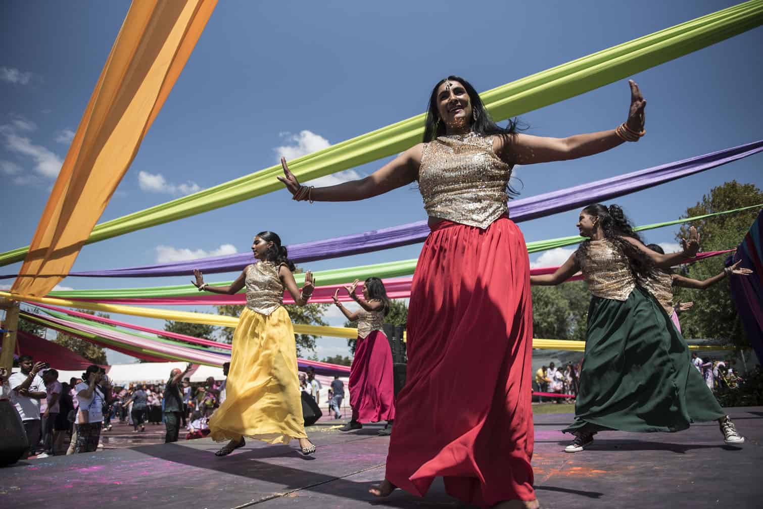 Holi festival celebrated in Sandton