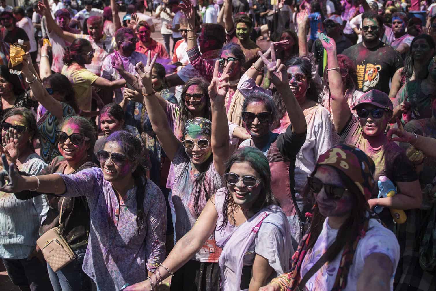 Holi festival celebrated in Sandton