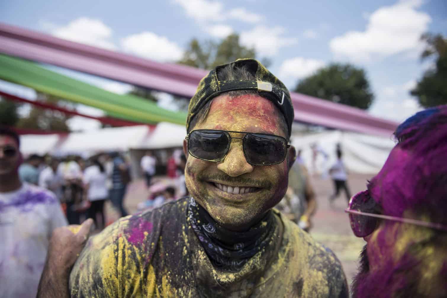Holi festival celebrated in Sandton