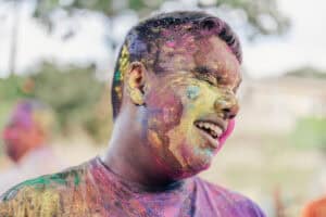 Holi celebrated in Verulam