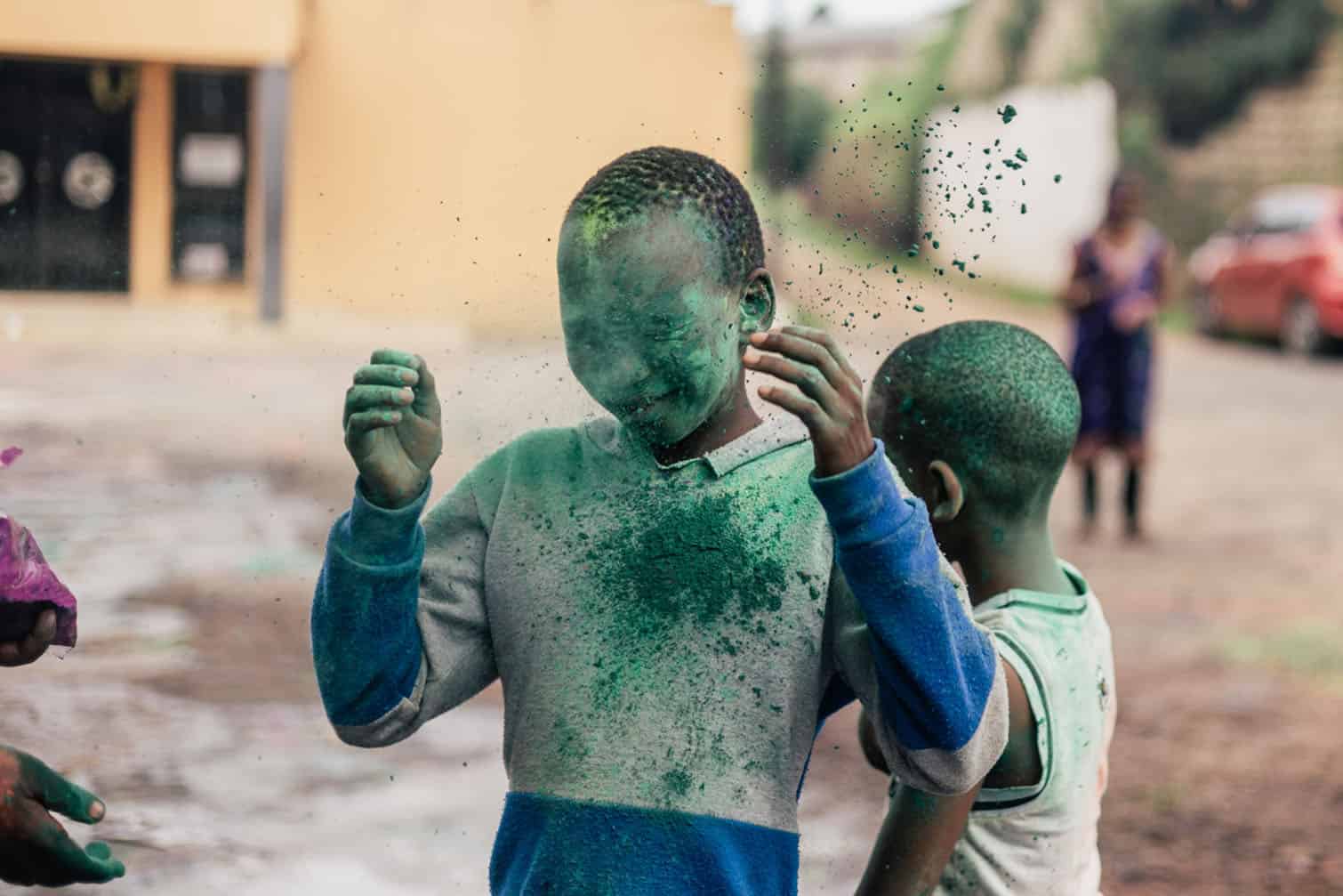 Holi celebrated in Verulam