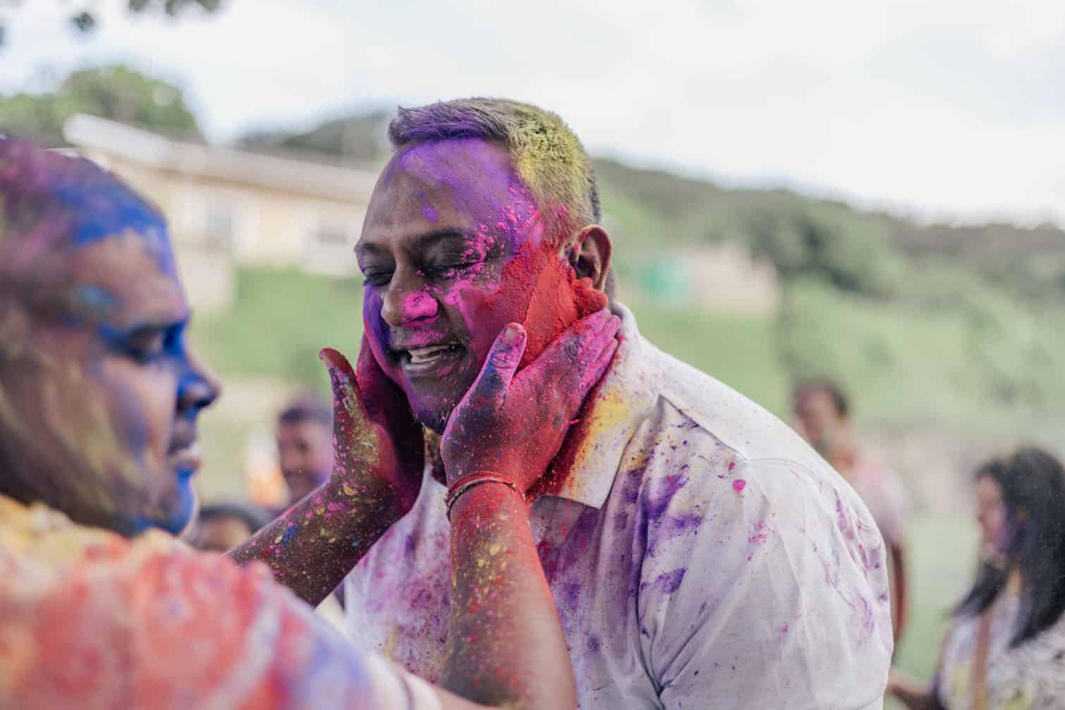 Holi celebrated in Verulam