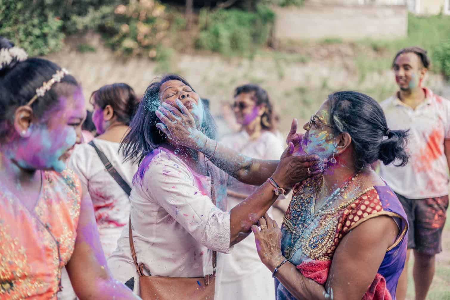 Holi celebrated in Verulam