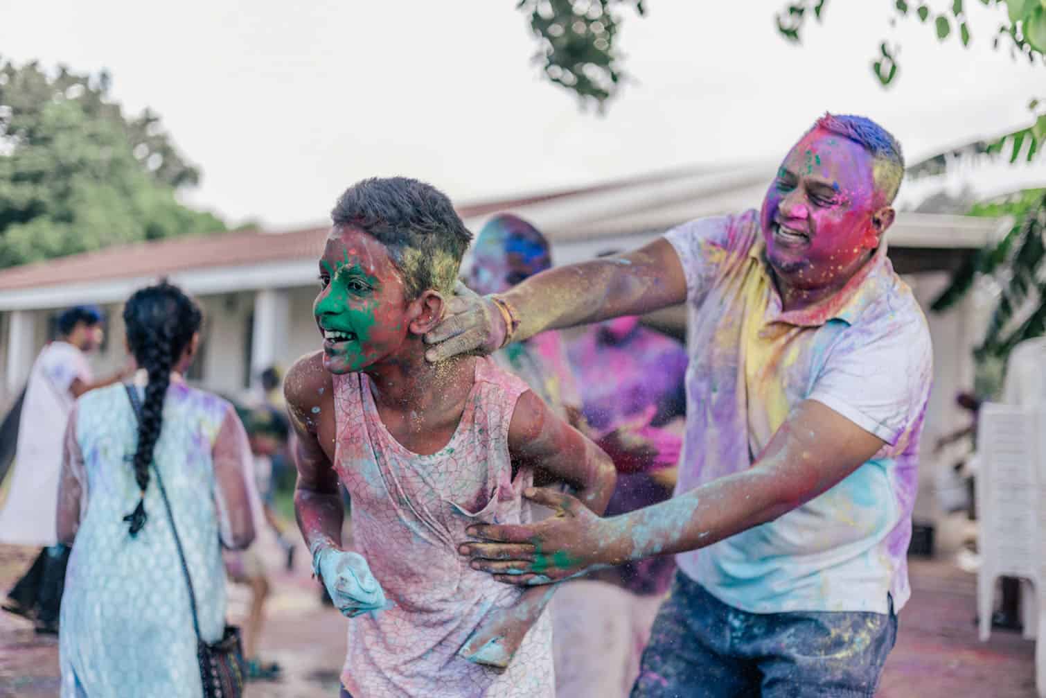 Holi celebrated in Verulam