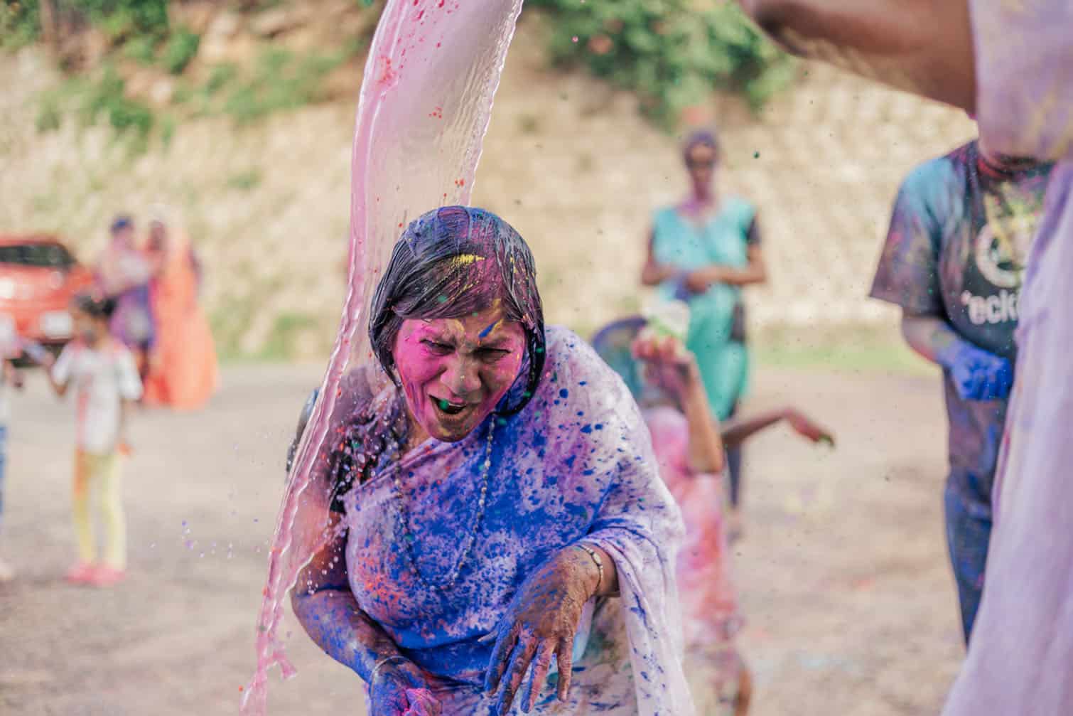 Holi celebrated in Verulam