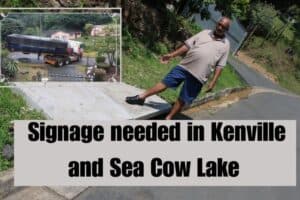 Signage needed in Kenville and Sea Cow Lake