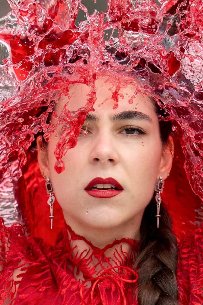 Kosovo-based feminist artist and activist Saranda Sadikaj