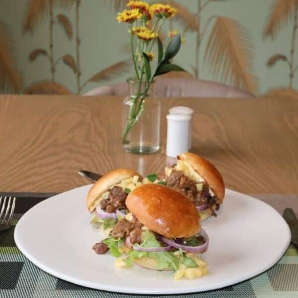 Asian lamb burgers recipe