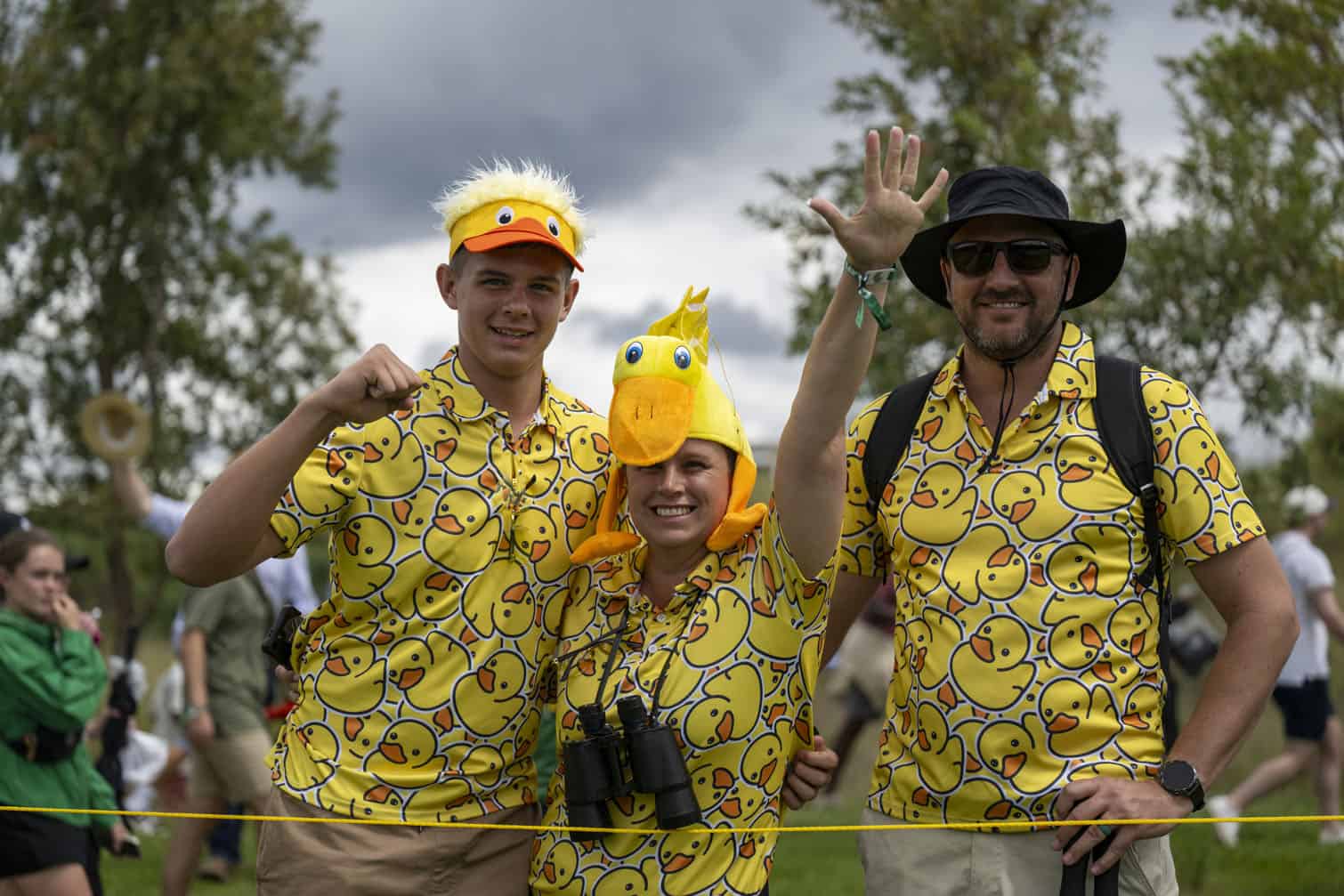 Spectators attend day three of LIV Golf South Africa