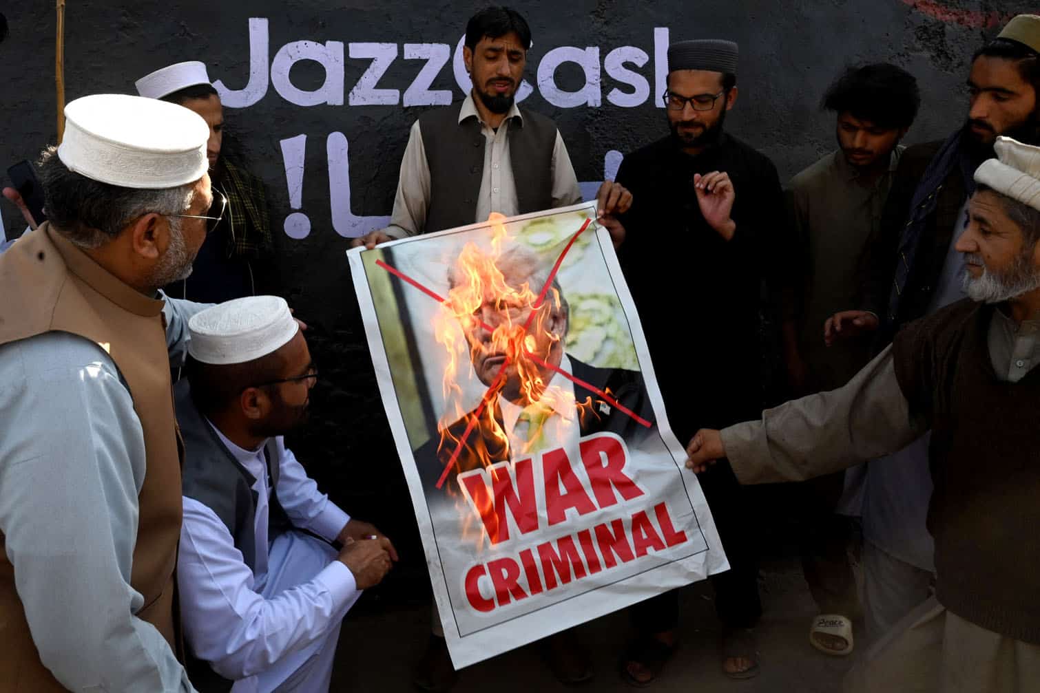 Activists and supporters of the Jamaat-e-Islami party