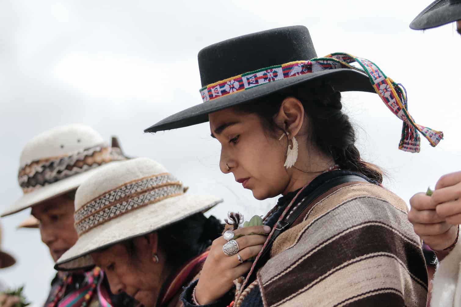 Ancestral ceremony for the victims of Bolivian military plane crash
