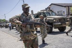 South African army patrols Johannesburg as government deploys troops to tackle crime