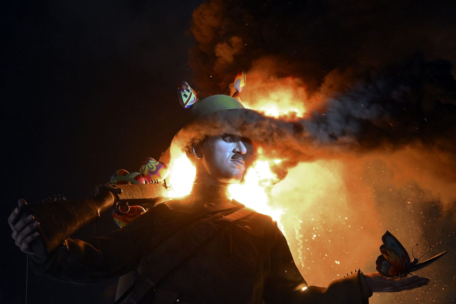 The Fallas Festival in Valencia