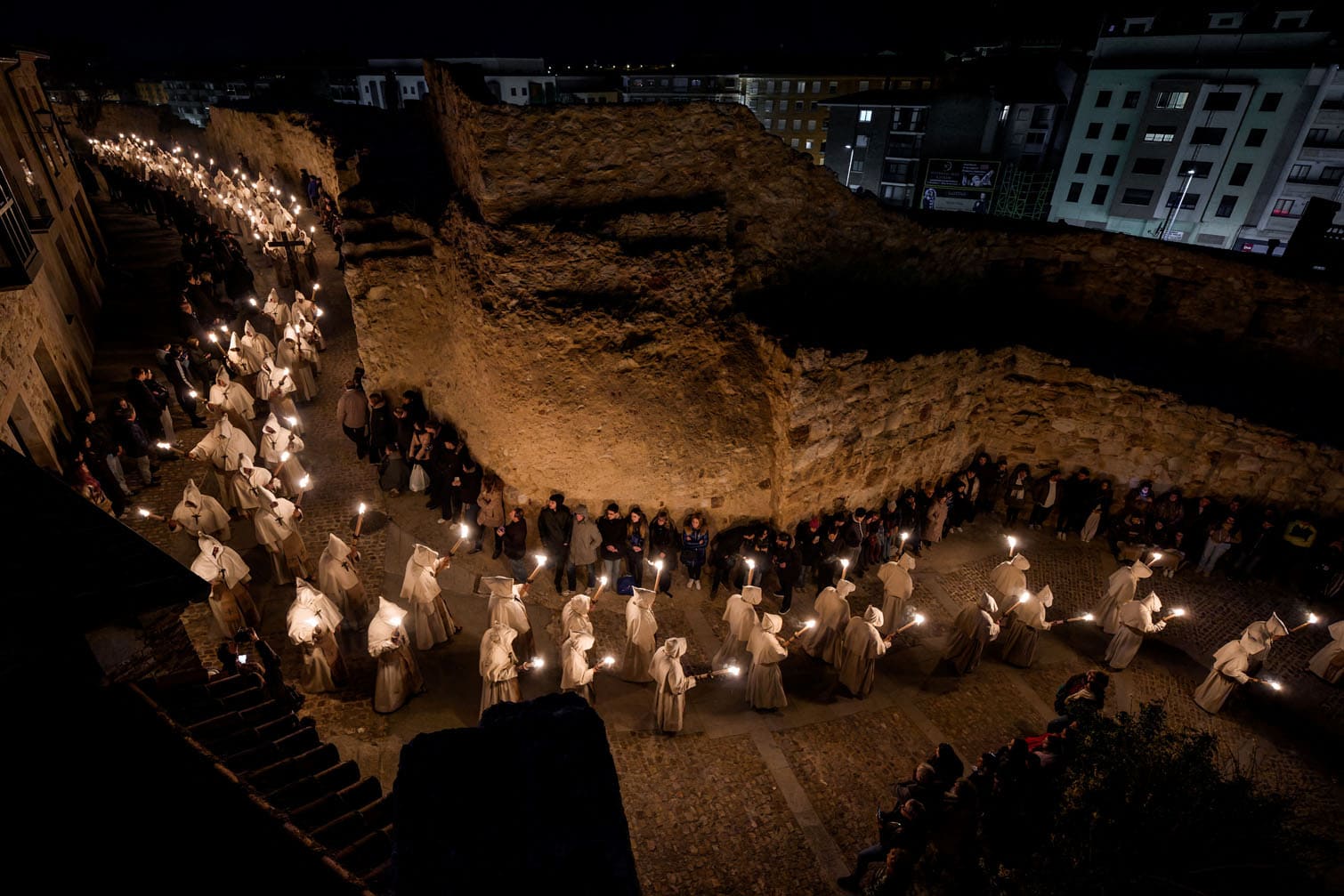 Penitents of the "Cristo de la Buena Muerte"