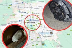 Here are the spiking hotspots in and around Pretoria.