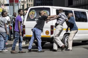 taxi violence, associations, police , assault